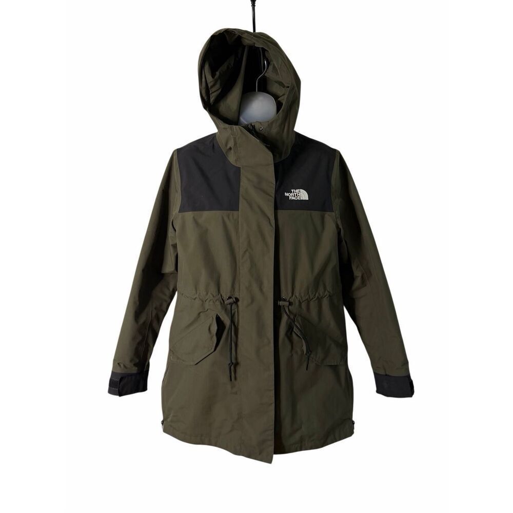 The North Face Women's Metroview Trench Taupe Green/TNF Black Medium - Picture 6 of 10